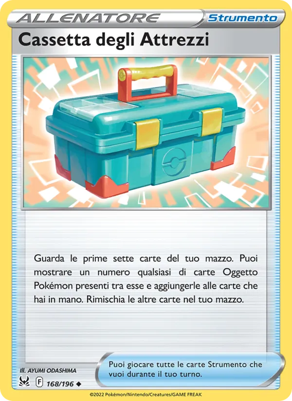 Cassetta degli Attrezzi (Origine Perduta #168/196)
