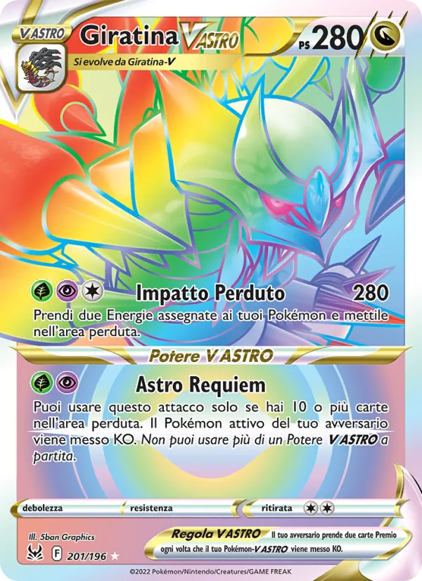 Giratina V ASTRO (Origine Perduta #201/196)