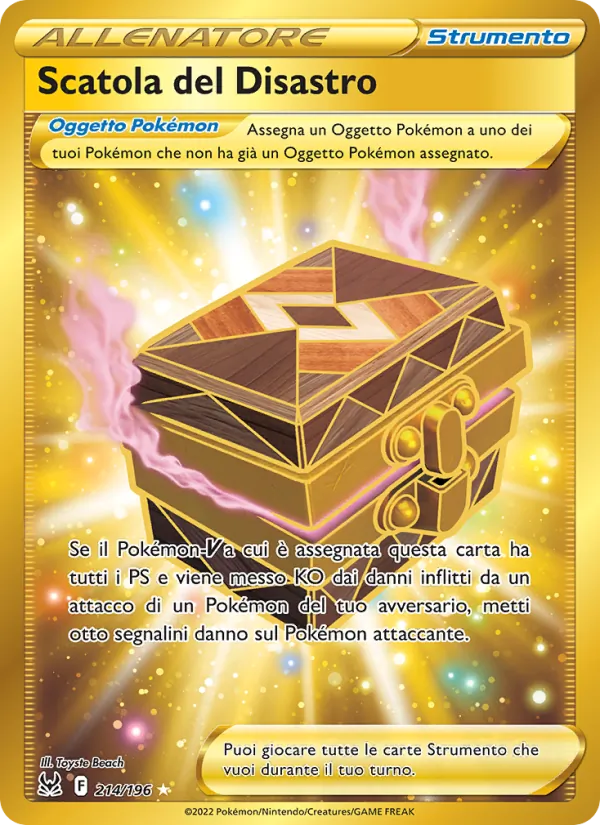Scatola del Disastro (Origine Perduta #214/196)