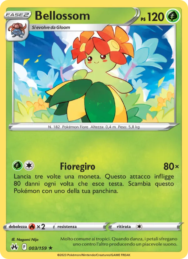 Bellossom (Crown Zenith #003/159)