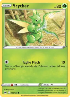 Scyther (Zenit Regale #006/159)