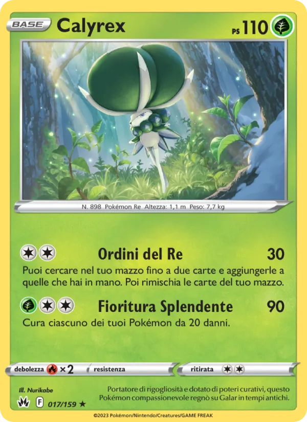 Calyrex (Crown Zenith #017/159)
