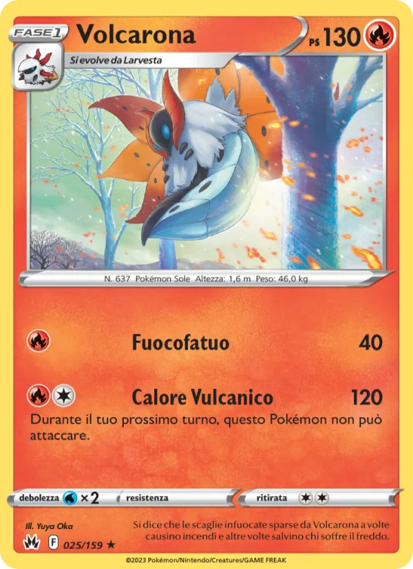 Volcarona (Zenit Regale #025/159)