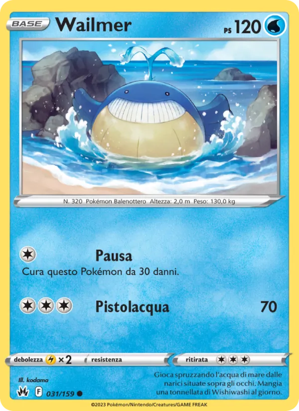 Wailmer (Zenit Regale #031/159)