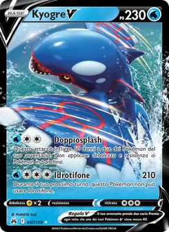 Kyogre V (Zenit Regale #037/159)