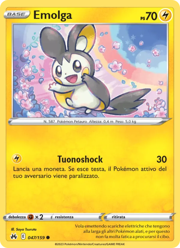 Emolga (Zenit Regale #047/159)
