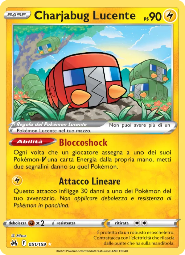 Charjabug Lucente (Crown Zenith #051/159)