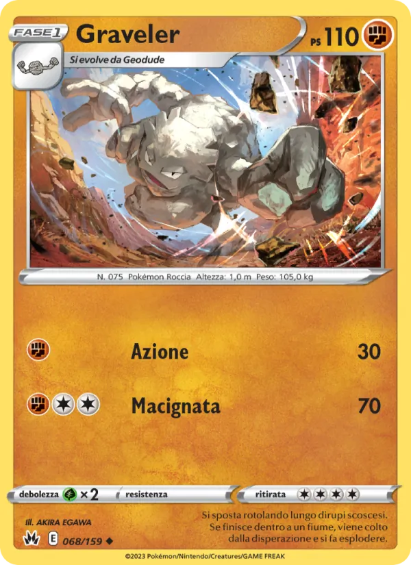 Graveler (Crown Zenith #068/159)