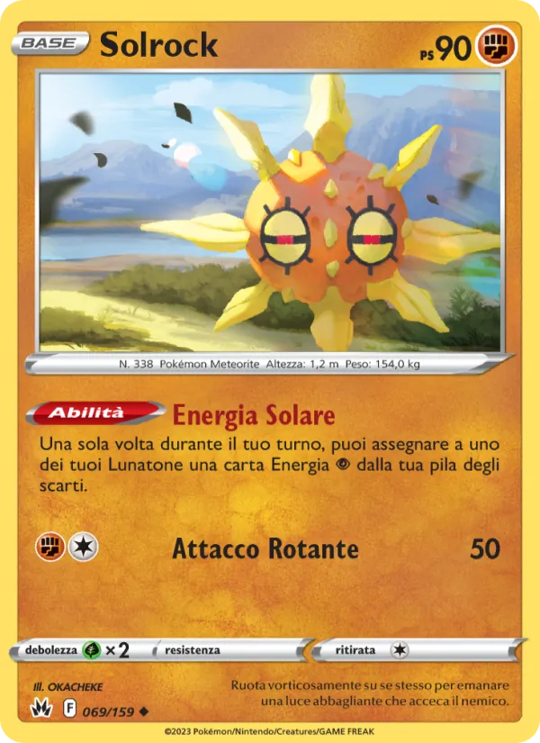 Solrock (Crown Zenith #069/159)