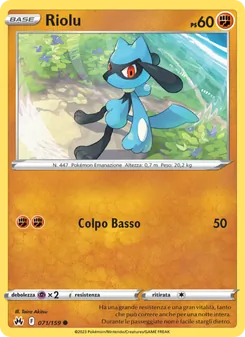 Riolu (Zenit Regale #071/159)