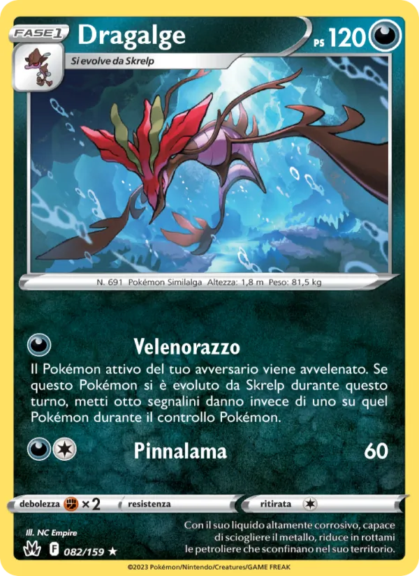 Dragalge (Crown Zenith #082/159)