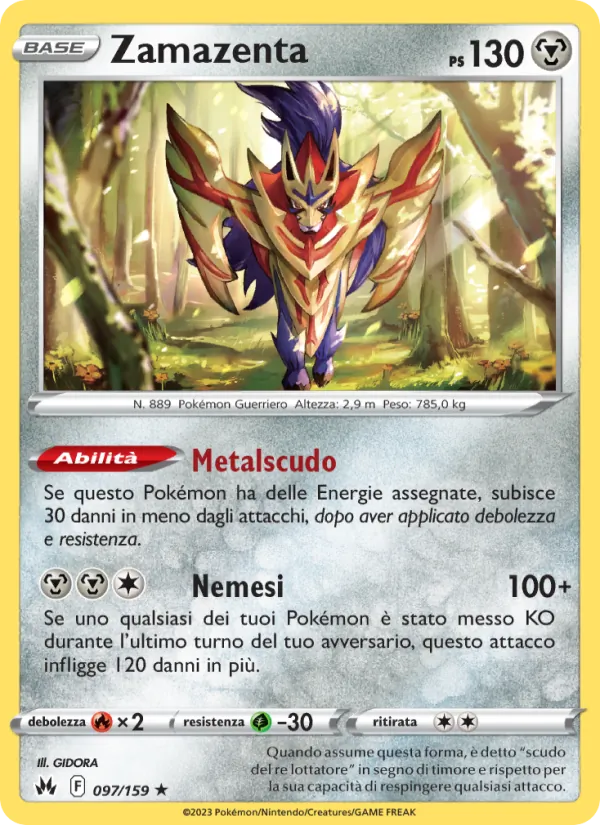 Zamazenta (Zenit Regale #097/159)