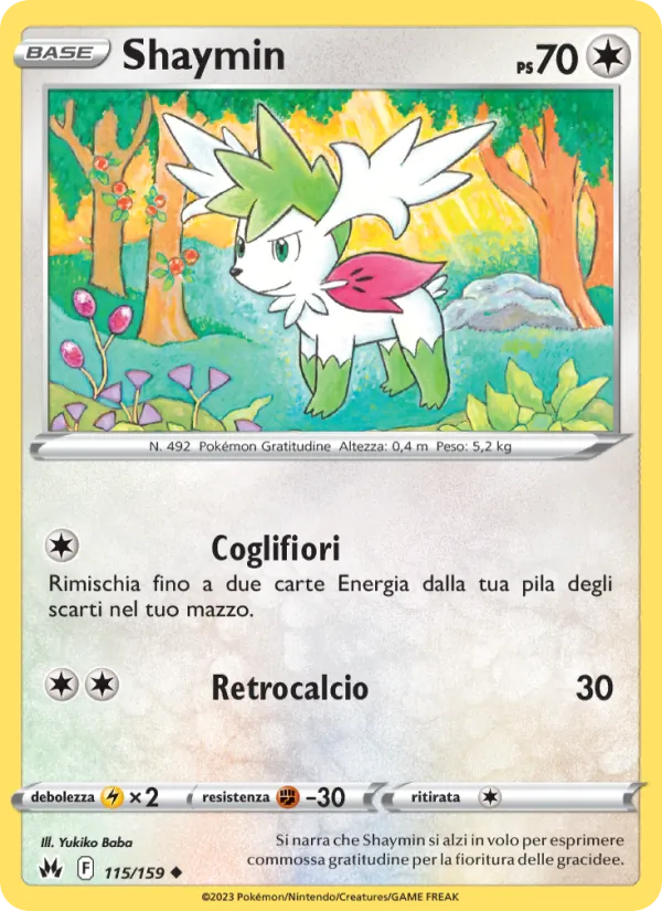 Shaymin (Crown Zenith #115/159)