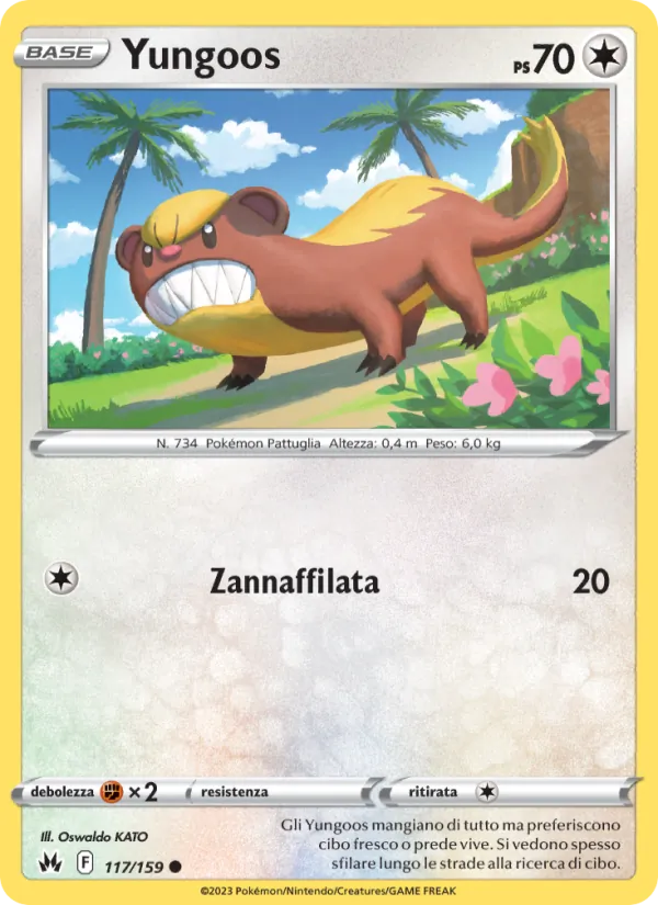 Yungoos (Crown Zenith #117/159)