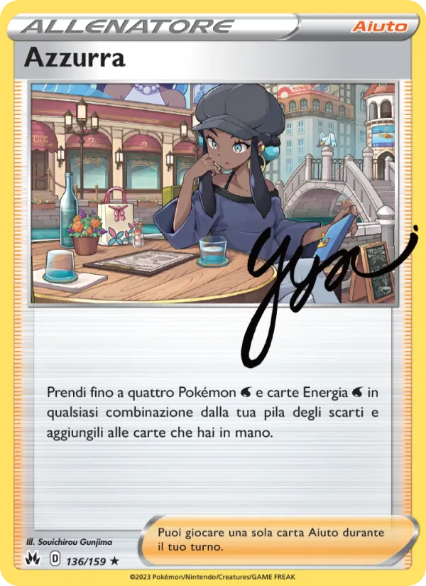 Azzurra (Crown Zenith #136/159)