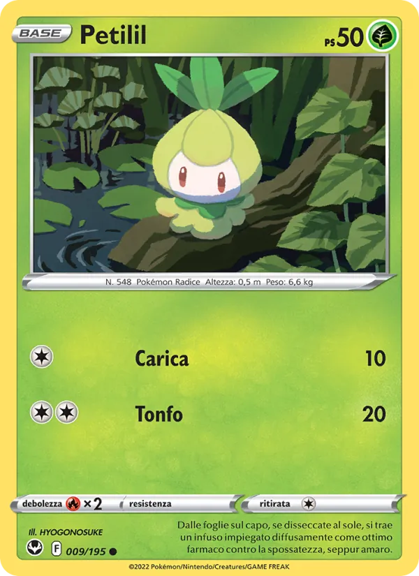 Petilil (Tempesta Argentata #009/195)
