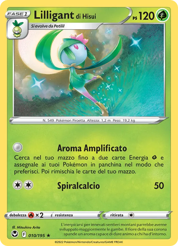 Lilligant di Hisui (Tempesta Argentata #010/195)