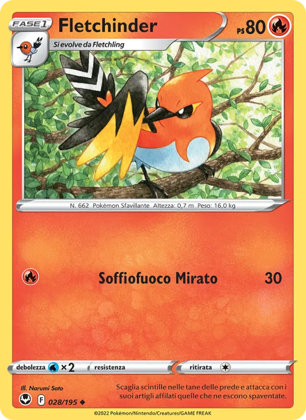 Fletchinder (Tempesta Argentata #028/195)