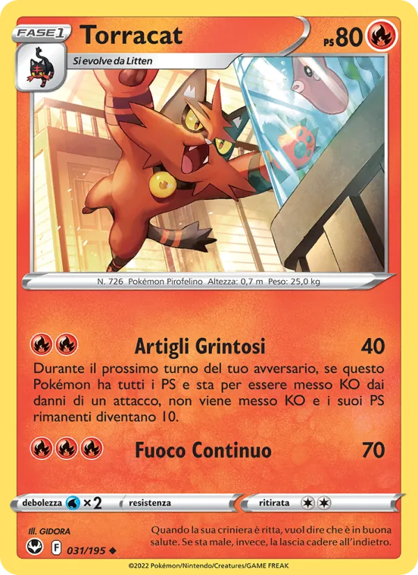 Torracat (Tempesta Argentata #031/195)
