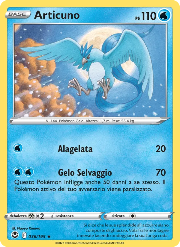 Articuno (Tempesta Argentata #036/195)