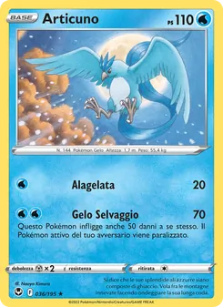 Articuno (Tempesta Argentata #036/195)
