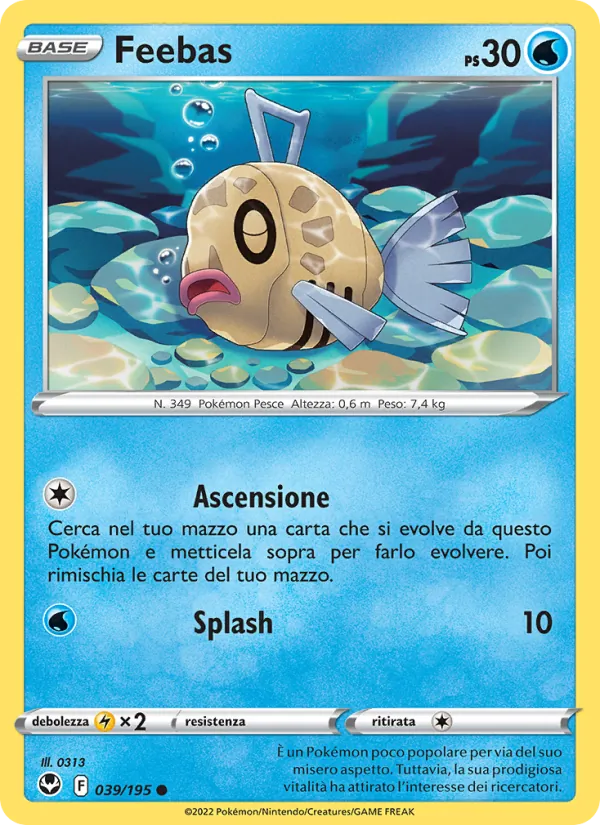 Feebas (Tempesta Argentata #039/195)