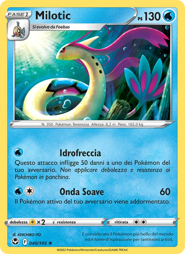 Milotic (Tempesta Argentata #040/195)