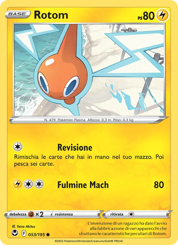 Rotom (Tempesta Argentata #053/195)