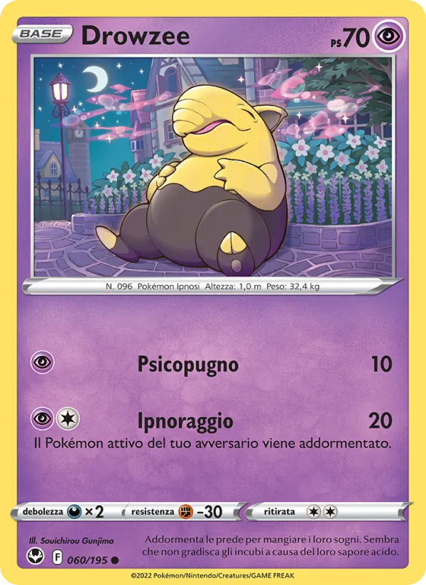 Drowzee (Silver Tempest #060/195)