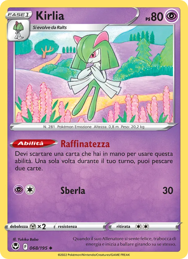 Kirlia (Silver Tempest #068/195)