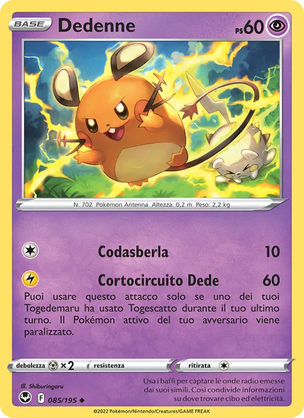 Dedenne (Tempesta Argentata #085/195)