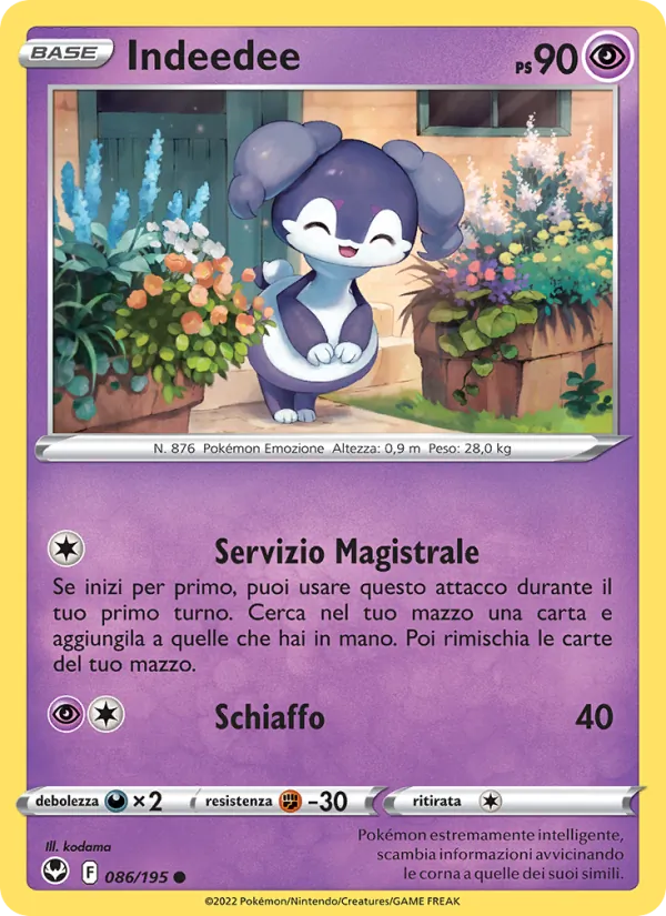 Indeedee (Silver Tempest #086/195)