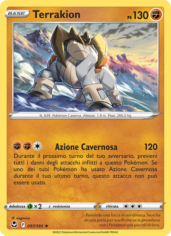 Terrakion (Silver Tempest #097/195)