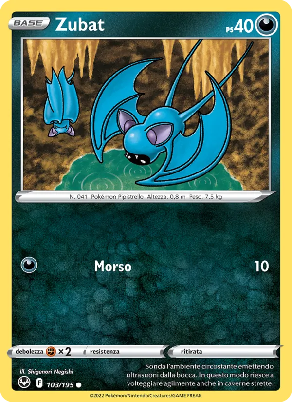 Zubat (Tempesta Argentata #103/195)