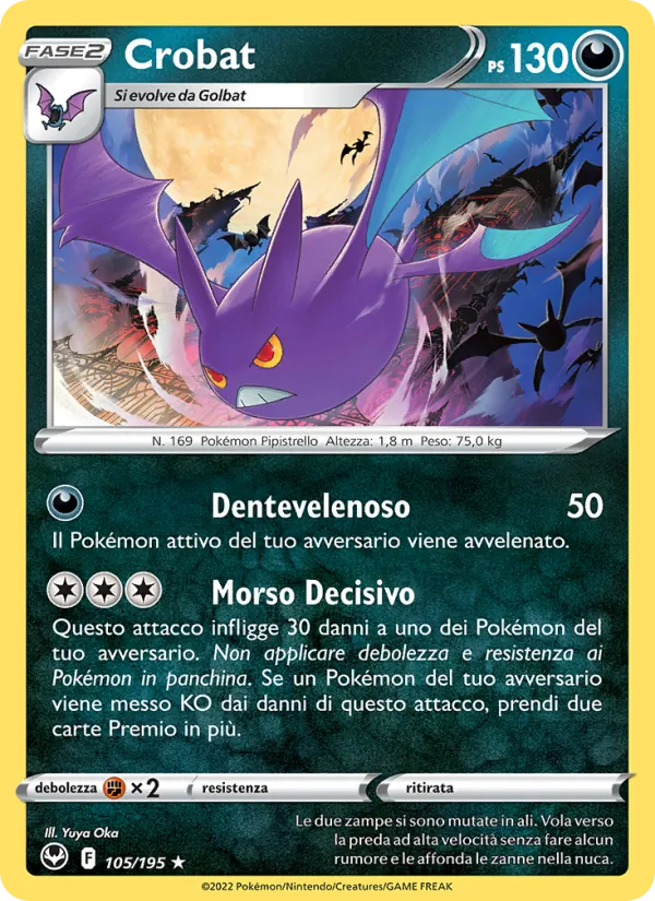 Crobat (Tempesta Argentata #105/195)