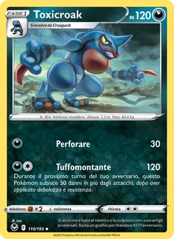 Toxicroak (Tempesta Argentata #110/195)