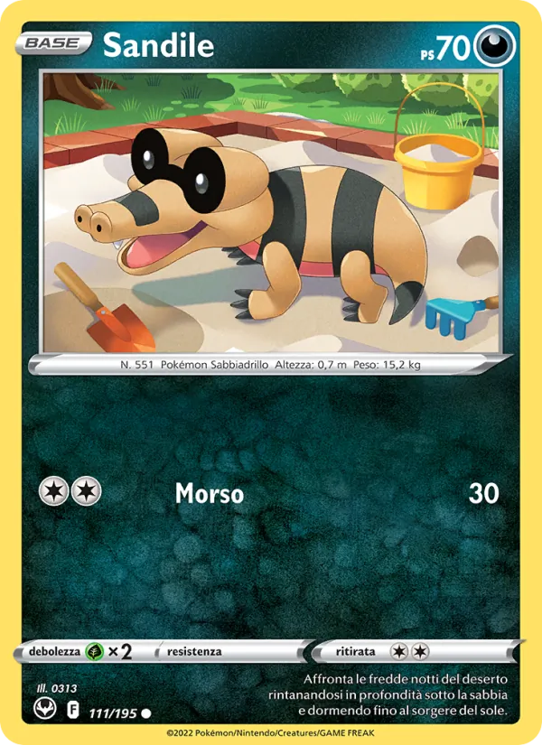 Sandile (Silver Tempest #111/195)