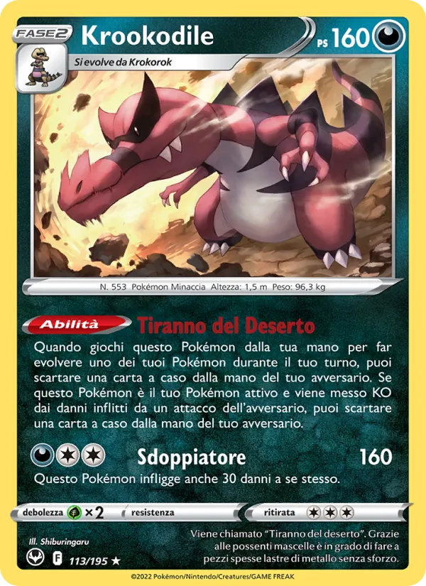 Krookodile (Tempesta Argentata #113/195)