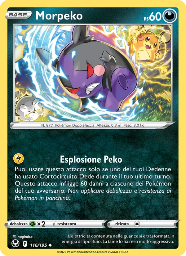Morpeko (Silver Tempest #116/195)