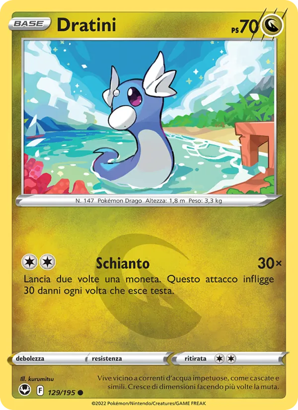 Dratini (Silver Tempest #129/195)