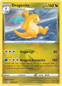 Dragonite (Tempesta Argentata #131/195)