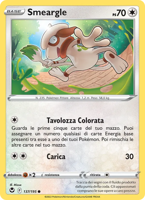 Smeargle (Silver Tempest #137/195)