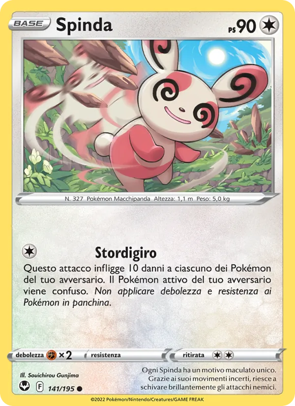 Spinda (Silver Tempest #141/195)