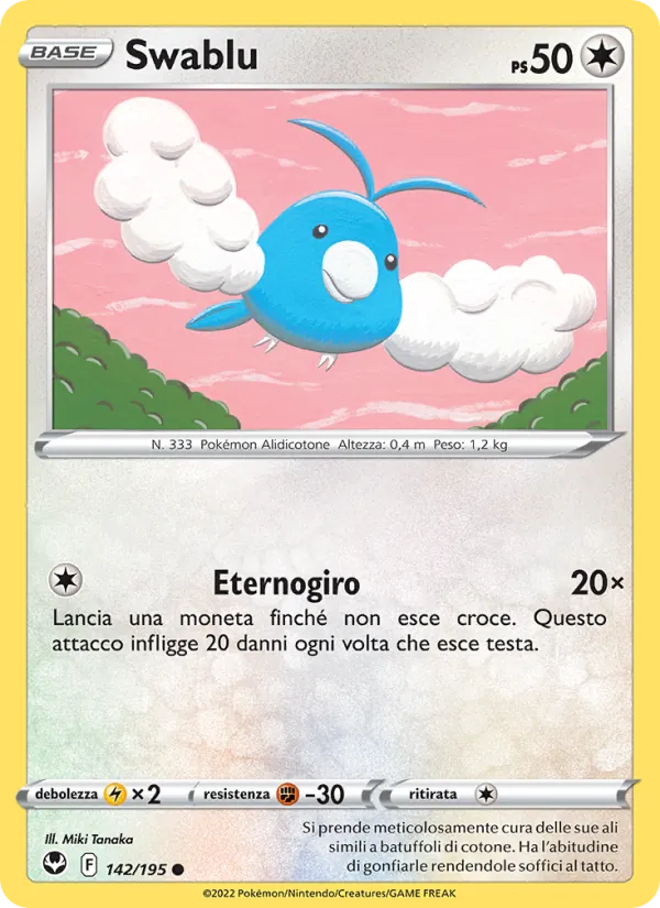 Swablu (Silver Tempest #142/195)