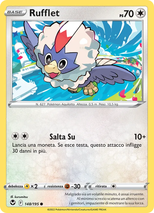 Rufflet (Silver Tempest #148/195)