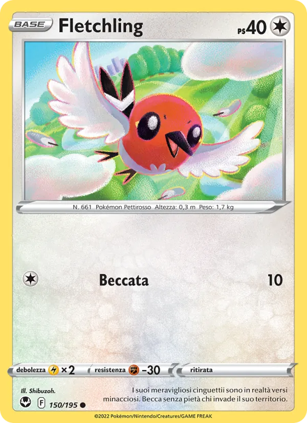 Fletchling (Silver Tempest #150/195)