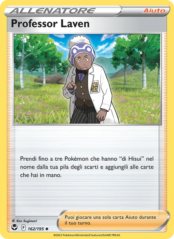 Professor Laven (Silver Tempest #162/195)