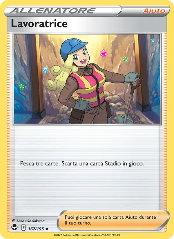 Lavoratrice (Silver Tempest #167/195)