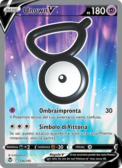 Unown V (Tempesta Argentata #176/195)