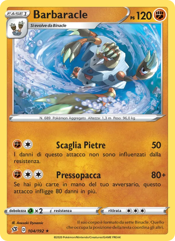 Barbaracle (Fragore Ribelle #104/192)
